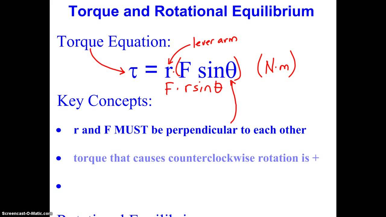torque-and-rotational-equilibrium